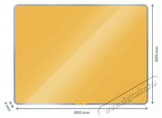 Leitz Cosy 80x60cm m&aacute;gneses s&aacute;rga t&aacute;bla Iroda &eacute;s sz&aacute;m&iacute;t&aacute;stechnika - Egy&eacute;b sz&aacute;m&iacute;t&aacute;stechnikai term&eacute;k - 522340