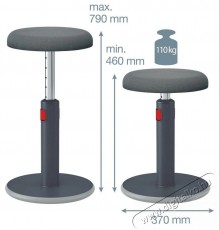 Leitz ERGO Cosy sz&uuml;rke irodasz&eacute;k Iroda &eacute;s sz&aacute;m&iacute;t&aacute;stechnika - Egy&eacute;b sz&aacute;m&iacute;t&aacute;stechnikai term&eacute;k - 522337