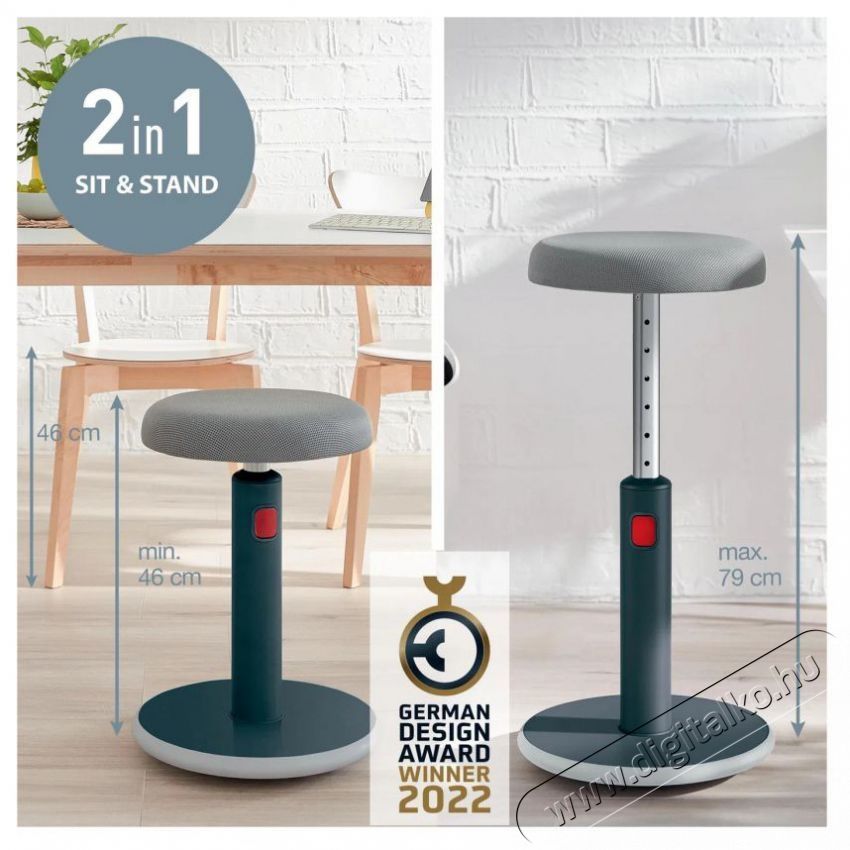 Leitz ERGO Cosy sz&uuml;rke irodasz&eacute;k Iroda &eacute;s sz&aacute;m&iacute;t&aacute;stechnika - Egy&eacute;b sz&aacute;m&iacute;t&aacute;stechnikai term&eacute;k - 522337