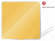 Leitz Coys 45x45cm mágneses sárga tábla - Iroda és számítástechnika - Egyéb számítástechnikai termék - 522349