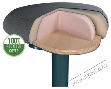 Leitz ERGO Active Standing Stool - bársonyszürke irodaszék Iroda és számítástechnika - Egyéb számítástechnikai termék - 522351