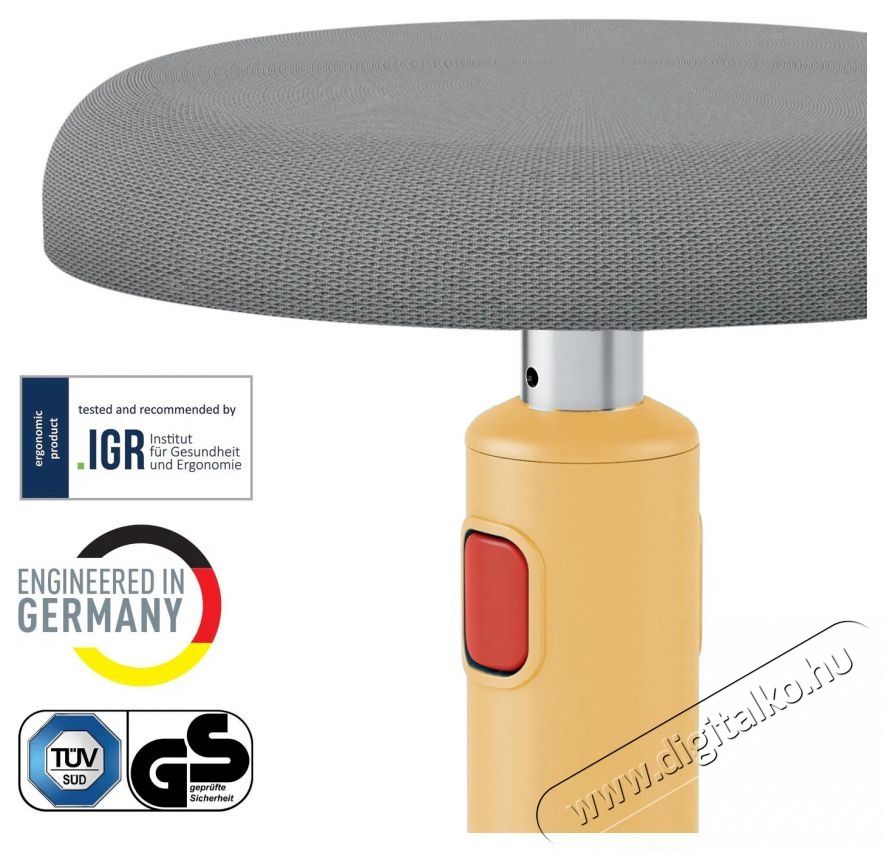 Leitz ERGO Cosy s&aacute;rga irodasz&eacute;k Iroda &eacute;s sz&aacute;m&iacute;t&aacute;stechnika - Egy&eacute;b sz&aacute;m&iacute;t&aacute;stechnikai term&eacute;k - 522339