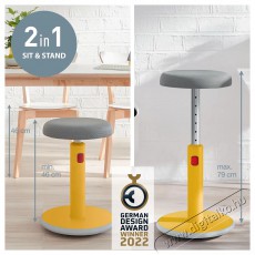 Leitz ERGO Cosy s&aacute;rga irodasz&eacute;k Iroda &eacute;s sz&aacute;m&iacute;t&aacute;stechnika - Egy&eacute;b sz&aacute;m&iacute;t&aacute;stechnikai term&eacute;k - 522339