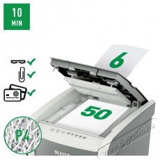 Leitz IQ AutoFeed 50X P4 Iratmegsemmisítő Iroda és számítástechnika - Iratmegsemmisítő - 530301