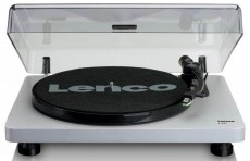 Lenco L-101 Lemezlejátszó - ezüst Audio-Video / Hifi / Multimédia - Bakelit lemezjátszó - Bakelit lemezjátszó - 353924