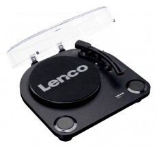 Lenco LS-40BK Beépített lemezlejátszó hangszóróval Audio-Video / Hifi / Multimédia - Bakelit lemezjátszó - Bakelit lemezjátszó - 353930
