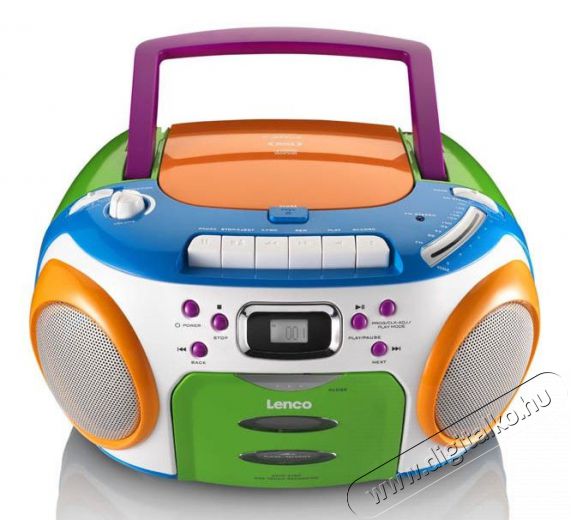 Lenco SCR-97 mp3 KIDS hordozható MP3/CD-s rádiós magnó Audio-Video / Hifi / Multimédia - Hordozható CD / DVD / Multimédia készülék - Hordozható CD / Multimédia rádiómagnó / Boombox - 274421