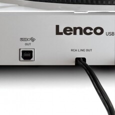 Lenco L-100SI előerősítős szíjhajtású lemezjátszó USB csatlakozással Audio-Video / Hifi / Multimédia - Bakelit lemezjátszó - Bakelit lemezjátszó - 325287