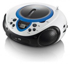 Lenco SCD-38 USB hordozható CD-s rádió (Boombox) - KÉK Audio-Video / Hifi / Multimédia - Hordozható CD / DVD / Multimédia készülék - Hordozható CD / Multimédia rádiómagnó / Boombox - 259040