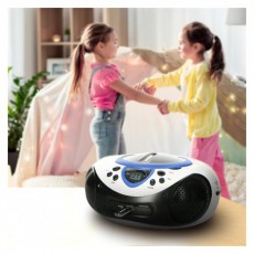 Lenco SCD-38 USB hordozható CD-s rádió (Boombox) - KÉK Audio-Video / Hifi / Multimédia - Hordozható CD / DVD / Multimédia készülék - Hordozható CD / Multimédia rádiómagnó / Boombox - 259040