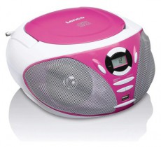Lenco SCD-300PK CD-S Rádiómagnó MP3 USB Audio-Video / Hifi / Multimédia - Rádió / órás rádió - Asztali rádió - 383143