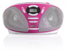 Lenco SCD-300PK CD-S Rádiómagnó MP3 USB Audio-Video / Hifi / Multimédia - Rádió / órás rádió - Asztali rádió - 383143