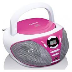 Lenco SCD-300PK CD-S Rádiómagnó MP3 USB Audio-Video / Hifi / Multimédia - Rádió / órás rádió - Asztali rádió - 383143