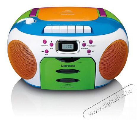 Lenco SCD-971 CD-s Kazettás rádiómagnó Audio-Video / Hifi / Multimédia - Rádió / órás rádió - Asztali rádió - 383838