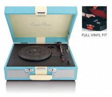 Lenco TT-33 Blue retro lemezjátszó beépített hangszórókkal Audio-Video / Hifi / Multimédia - Bakelit lemezjátszó - Bakelit lemezjátszó - 393724