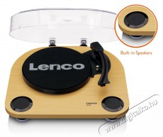 Lenco LS-40WD lemezlejátszó beépített hangszóróval Audio-Video / Hifi / Multimédia - Bakelit lemezjátszó - Bakelit lemezjátszó - 353931