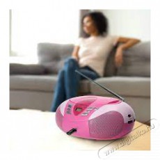 Lenco SCD-37 USB hordozható CD-s rádió Audio-Video / Hifi / Multimédia - Hordozható CD / DVD / Multimédia készülék - Hordozható CD / Multimédia rádiómagnó / Boombox - 259038