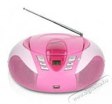 Lenco SCD-37 USB hordozható CD-s rádió Audio-Video / Hifi / Multimédia - Hordozható CD / DVD / Multimédia készülék - Hordozható CD / Multimédia rádiómagnó / Boombox - 259038