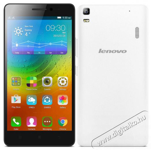 Lenovo A7000 Dual SIM - fehér Mobil / Kommunikáció / Smart - Okostelefon - Android - 301670