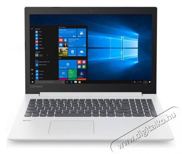 Lenovo IdeaPad 330 81D100ABHV 15,6/Intel Celeron N4000/4GB/500GB/Int. VGA/Win10/fehér laptop Egyéb - Nem forgalmazzuk ! - 341397