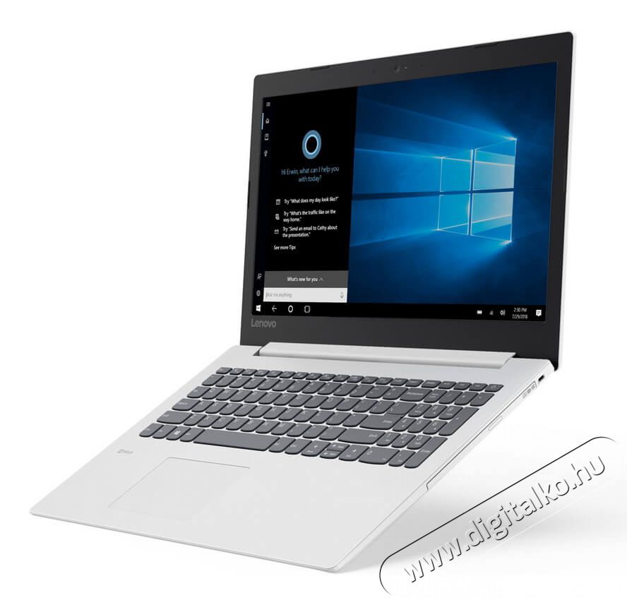 Lenovo IdeaPad 330 81D100ABHV 15,6/Intel Celeron N4000/4GB/500GB/Int. VGA/Win10/fehér laptop Egyéb - Nem forgalmazzuk ! - 341397