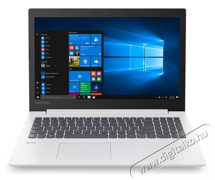 Lenovo IdeaPad 330 81DE00X5HV 15,6/Intel Core i3 7020U/4GB/128GB/Int. VGA/Win10/feh&eacute;r laptop Egy&eacute;b - Nem forgalmazzuk ! - 341404