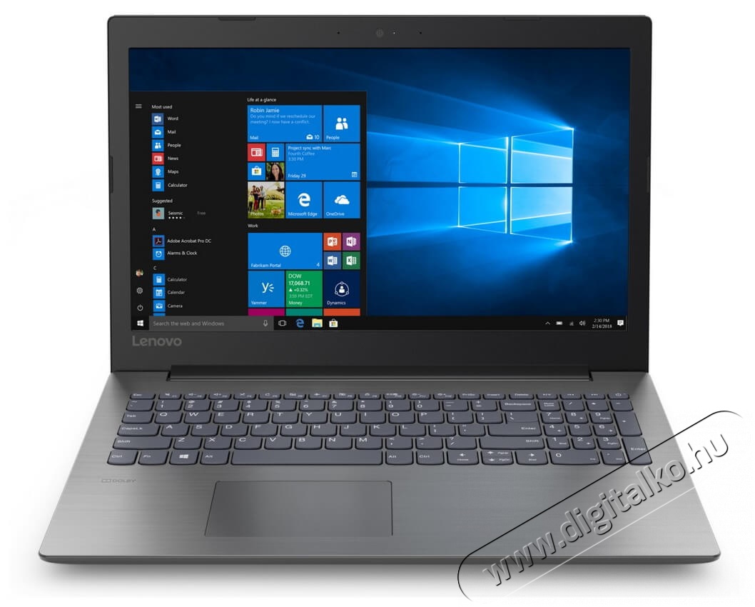 Lenovo IdeaPad 330 81DE00XGHV 15,6/Intel Core i3 7020U/4GB/1TB/MX 150 2GB/fekete laptop Egy&eacute;b - Nem forgalmazzuk ! - 341407