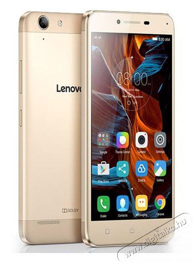 Lenovo Vibe K6 Note 32GB DS (PA570044RO) okostelefon - arany Mobil / Kommunikáció / Smart - Okostelefon - Android - 314721