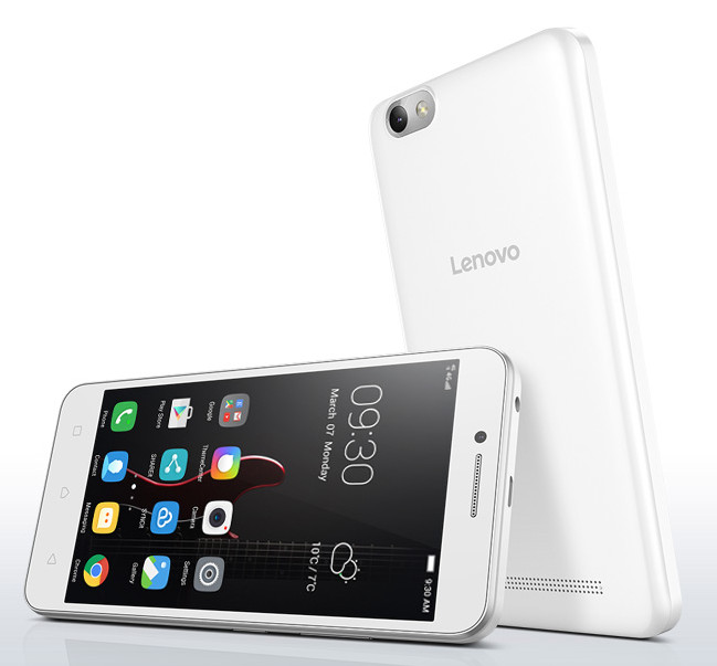 Lenovo Vibe C A2020A40 DS 8GB okostelefon - fehér Mobil / Kommunikáció / Smart - Okostelefon - Android - 306833
