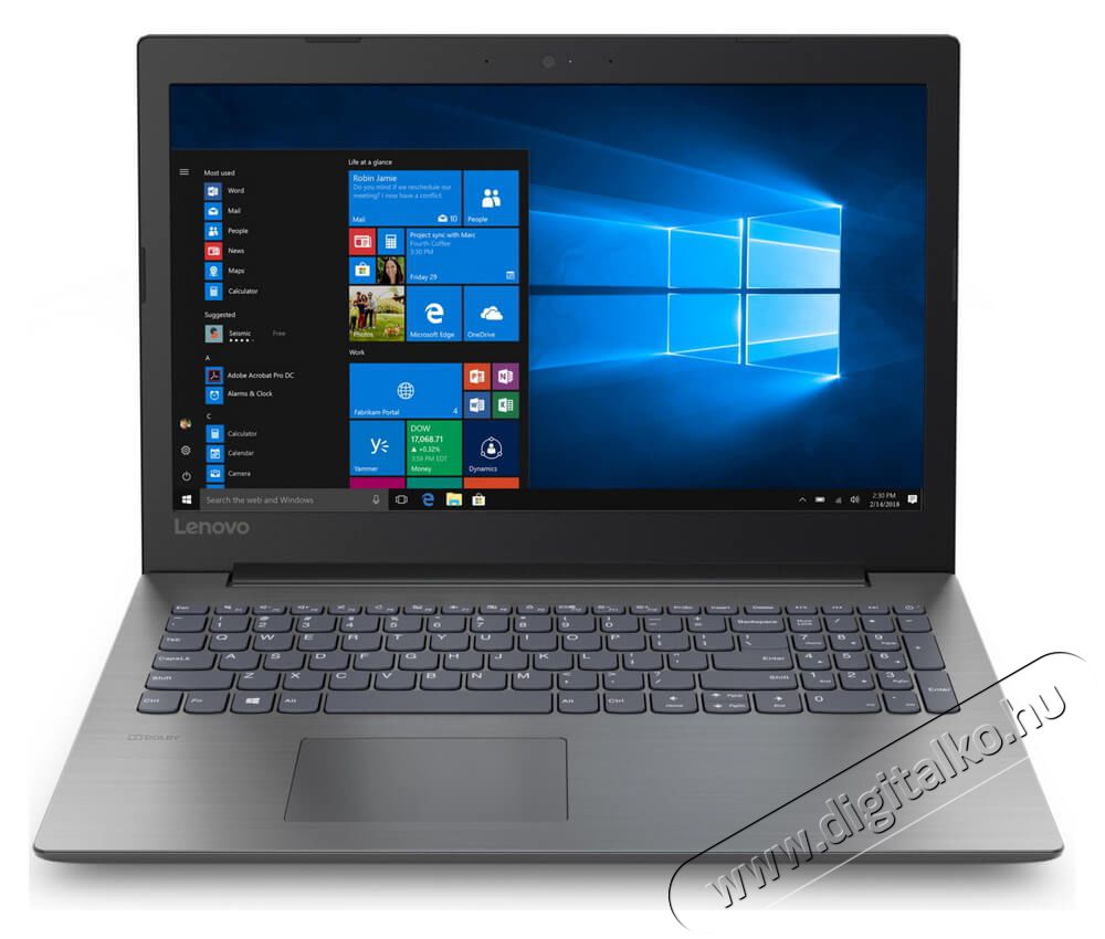 Lenovo IdeaPad 330 81D100AJHV 15,6/Intel Pentium N5000/4GB/1TB/Radeon 530 2GB/fekete laptop Egyéb - Nem forgalmazzuk ! - 341400