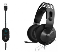 Lenovo Legion H500 Pro 7.1 Surround gamer headset Audio-Video / Hifi / Multimédia - Fül és Fejhallgatók - Fejhallgató mikrofonnal / headset - 384831