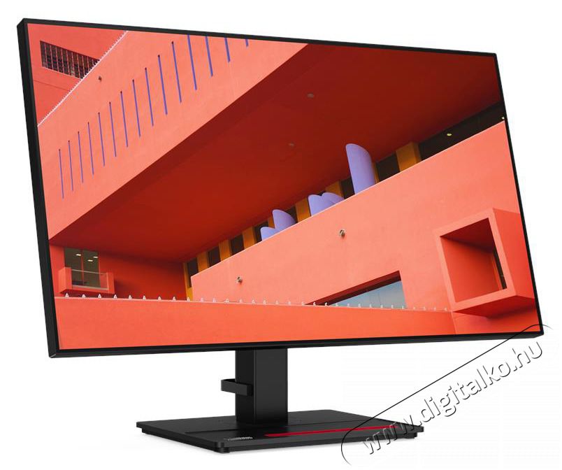 Lenovo LENOVO Monitor ThinkVision P27q-20; 27 QHD 2560x1440 IPS, 16:9, 1000:1, 350cd/m2, 4ms, HDMI, DP, DP-out, VESA Iroda &eacute;s sz&aacute;m&iacute;t&aacute;stechnika - Monitor - Monitor - 489029