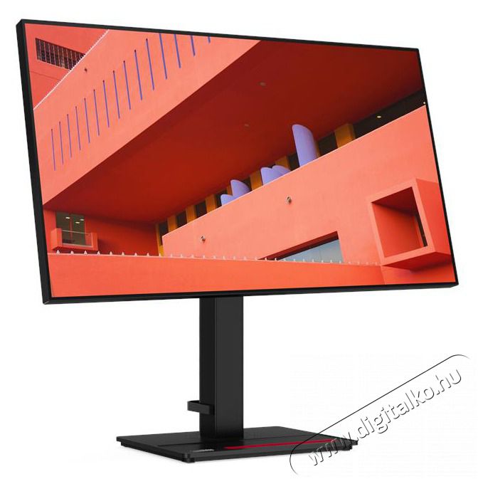 Lenovo LENOVO Monitor ThinkVision P27q-20; 27 QHD 2560x1440 IPS, 16:9, 1000:1, 350cd/m2, 4ms, HDMI, DP, DP-out, VESA Iroda &eacute;s sz&aacute;m&iacute;t&aacute;stechnika - Monitor - Monitor - 489029
