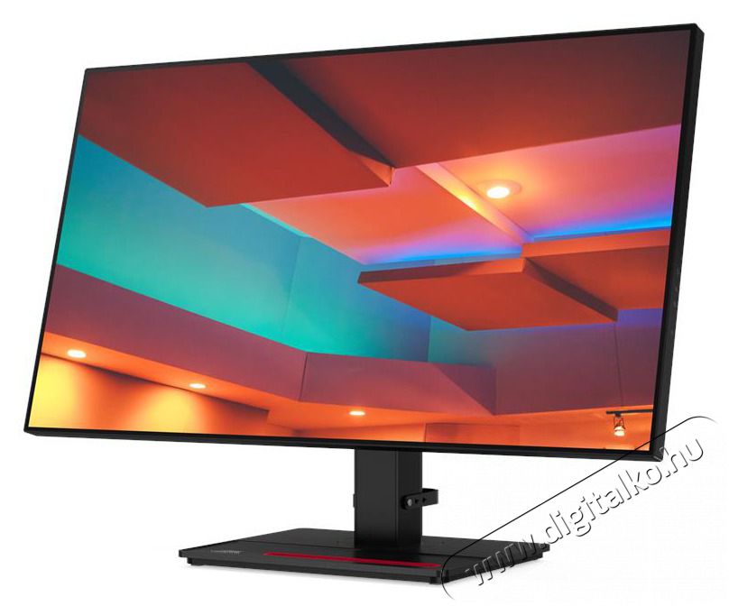 Lenovo LENOVO Monitor ThinkVision P27q-20; 27 QHD 2560x1440 IPS, 16:9, 1000:1, 350cd/m2, 4ms, HDMI, DP, DP-out, VESA Iroda &eacute;s sz&aacute;m&iacute;t&aacute;stechnika - Monitor - Monitor - 489029