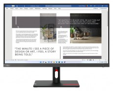 Lenovo 63DFKAT4EU monitor Iroda és számítástechnika - Monitor - Monitor - 496270