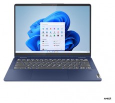 Lenovo Ideapad Flex 5 14ABR8 14WUXGA/AMD Ryzen 5-7530U/8GB/512GB/Int.VGA/Win11/kék laptop Iroda és számítástechnika - Notebook - 501251
