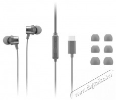 Lenovo 300 USB-C Wired In-Ear Headphones Audio-Video / Hifi / Multimédia - Fül és Fejhallgatók - Fülhallgató mikrofonnal / headset - 518880