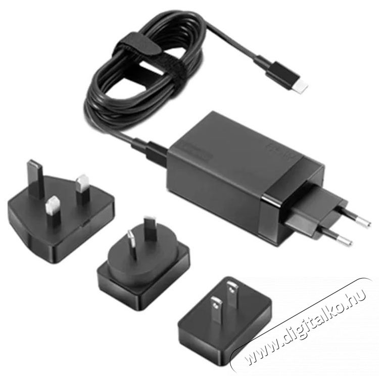 Lenovo 65W USB-C AC utaz&oacute; Adapter Iroda &eacute;s sz&aacute;m&iacute;t&aacute;stechnika - Notebook kieg&eacute;sz&iacute;tő - Notebook t&ouml;ltő / h&aacute;l&oacute;zati adapter - 533559