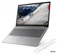 Lenovo Ideapad 1 15AMN7 15,6  FullHD laptop, AMD  Ryzen  5 7520U, 8GB, 512GB SSD, AMD  Radeon  610M Graphics, FreeDOS, Magyar billentyűzet, Sz&uuml;rke Iroda &eacute;s sz&aacute;m&iacute;t&aacute;stechnika - Notebook - 537080