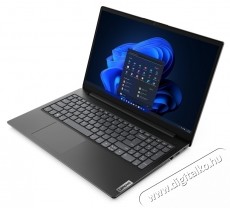 Lenovo V15 G4 IAH laptop, 15,6  FullHD, Intel  Core  i5-12500H, 8GB, 256GB SSD, Intel  Iris  Xe Graphics, FreeDOS, magyar billentyűzet, fekete - Iroda &eacute;s sz&aacute;m&iacute;t&aacute;stechnika - Notebook - 537078