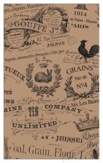 LEONE Zsírpapír, vintage minta, 20×35 cm, 500 db - Konyhai termékek - Egyéb / Konyhai kiegészítő - 527406