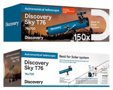 LEVENHUK Discovery Sky T76 teleszkóp + könyv Távcsövek / Optika - Teleszkóp - 406122