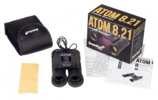 LEVENHUK Atom 8x21 kétszemes távcső Távcsövek / Optika - Megfigyelő távcső - 456263