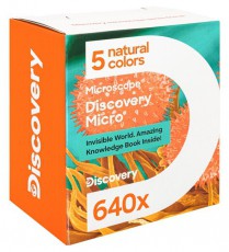 LEVENHUK Discovery Micro Terra mikroszkóp + könyv Távcsövek / Optika - Teleszkóp / mikroszkóp kiegészítő - 461892