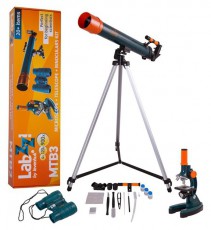 LEVENHUK LabZZ MT3 Kit mikroszkóp + teleszkóp + távcső Távcsövek / Optika - Teleszkóp - 456934