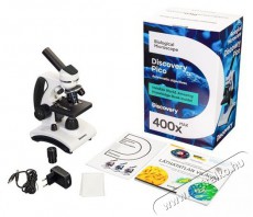LEVENHUK Discovery Pico Polar digitális mikroszkóp + könyv Távcsövek / Optika - Mikroszkóp - Kézi mikroszkóp - 406019