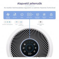 Levoit CORE 300S LÉGTISZTÍTÓ Szépségápolás / Egészség - Légtisztító / párásító / párátlanító - Légtisztító - 470598
