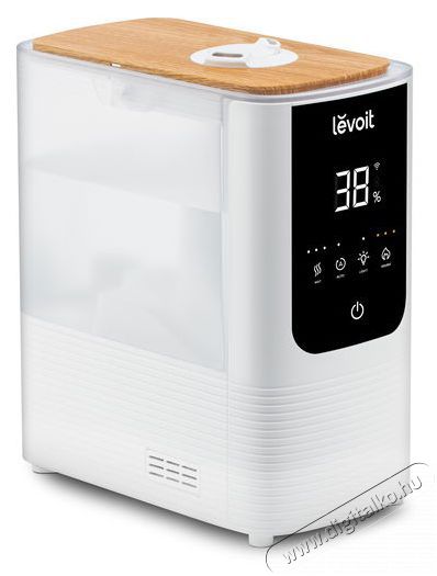 Levoit OasisMist 450S Smart 4,5 l RGB h&aacute;tt&eacute;rvil&aacute;g&iacute;t&aacute;ssal P&aacute;r&aacute;s&iacute;t&oacute; Sz&eacute;ps&eacute;g&aacute;pol&aacute;s / Eg&eacute;szs&eacute;g - L&eacute;gtiszt&iacute;t&oacute; / p&aacute;r&aacute;s&iacute;t&oacute; / p&aacute;r&aacute;tlan&iacute;t&oacute; - P&aacute;r&aacute;s&iacute;t&oacute; - 525220