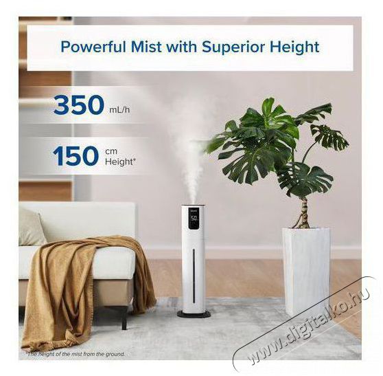 Levoit OasisMist1000S Smart 10 l P&aacute;r&aacute;s&iacute;t&oacute; Sz&eacute;ps&eacute;g&aacute;pol&aacute;s / Eg&eacute;szs&eacute;g - L&eacute;gtiszt&iacute;t&oacute; / p&aacute;r&aacute;s&iacute;t&oacute; / p&aacute;r&aacute;tlan&iacute;t&oacute; - P&aacute;r&aacute;s&iacute;t&oacute; - 525221