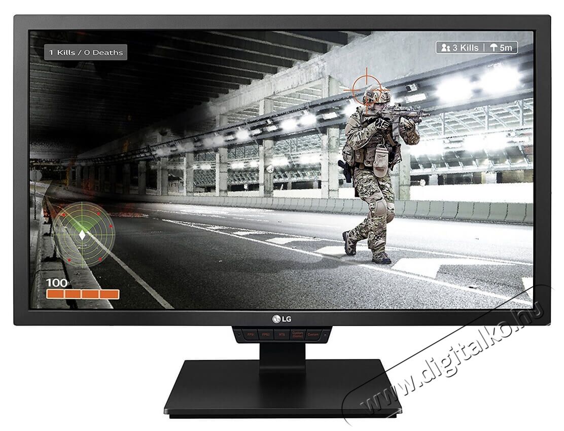 LG 24GM79G Full HD LED Gamer monitor Iroda és számítástechnika - Monitor - Monitor - 320587